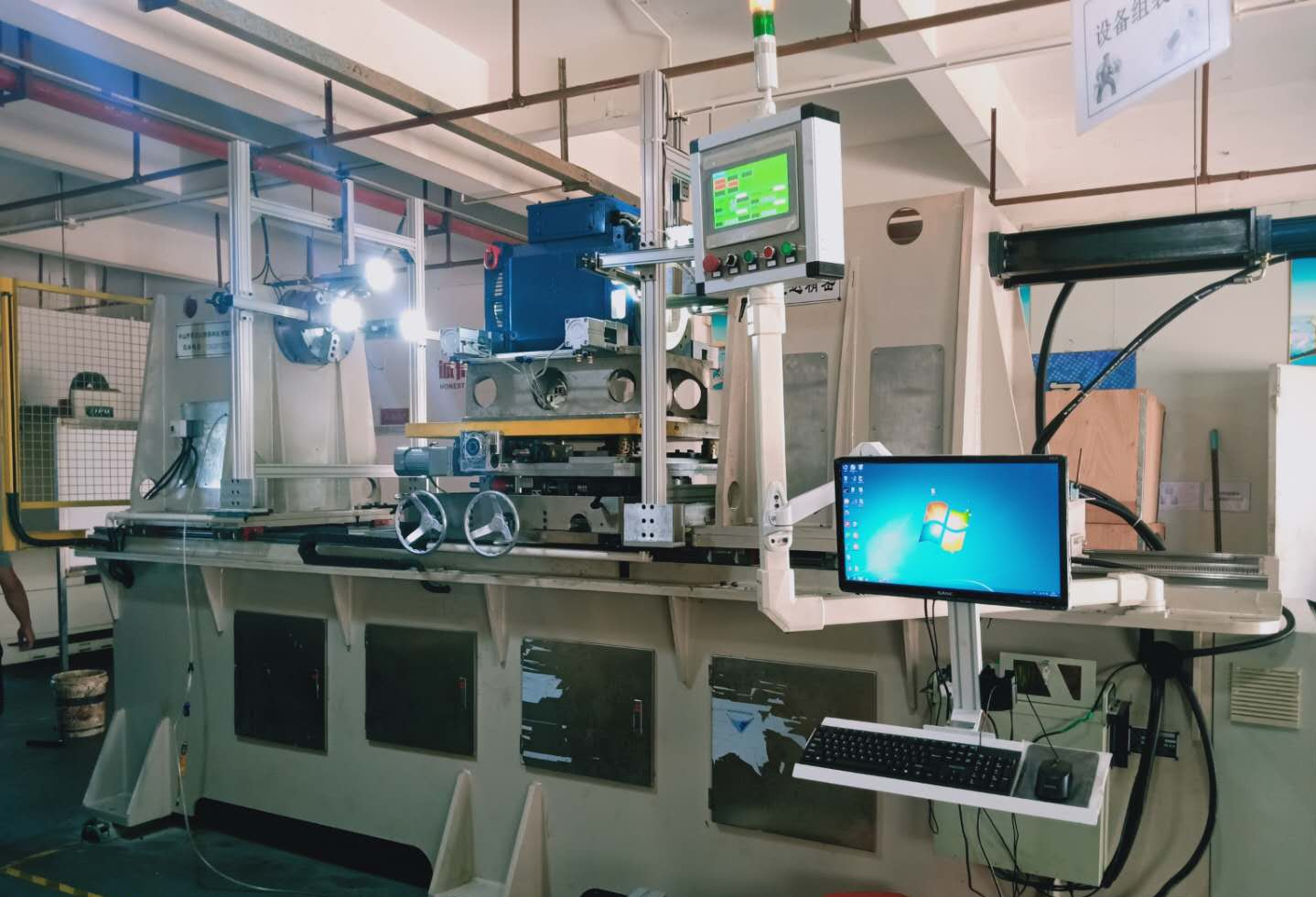 新能源電機合裝機